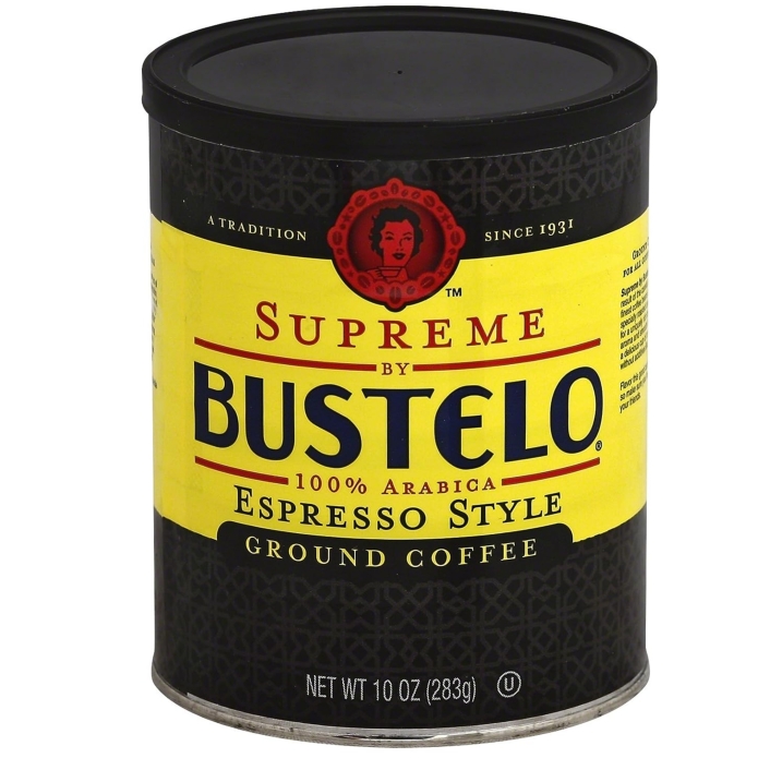 Supreme By Bustelo Espresso Style Dark Roast Ground Coffee 10oz  (Dark Roast)